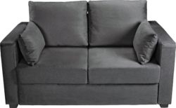 Home - Apartment - 2 Seater Fabric - Sofa Bed - Charcoal